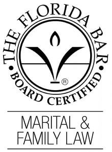 The Florida Bar Board Certified in Marital & Family Law